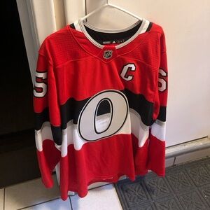 Ottawa Senators Outdoor Classic Erik Karlsson Jersey size 52 NEW